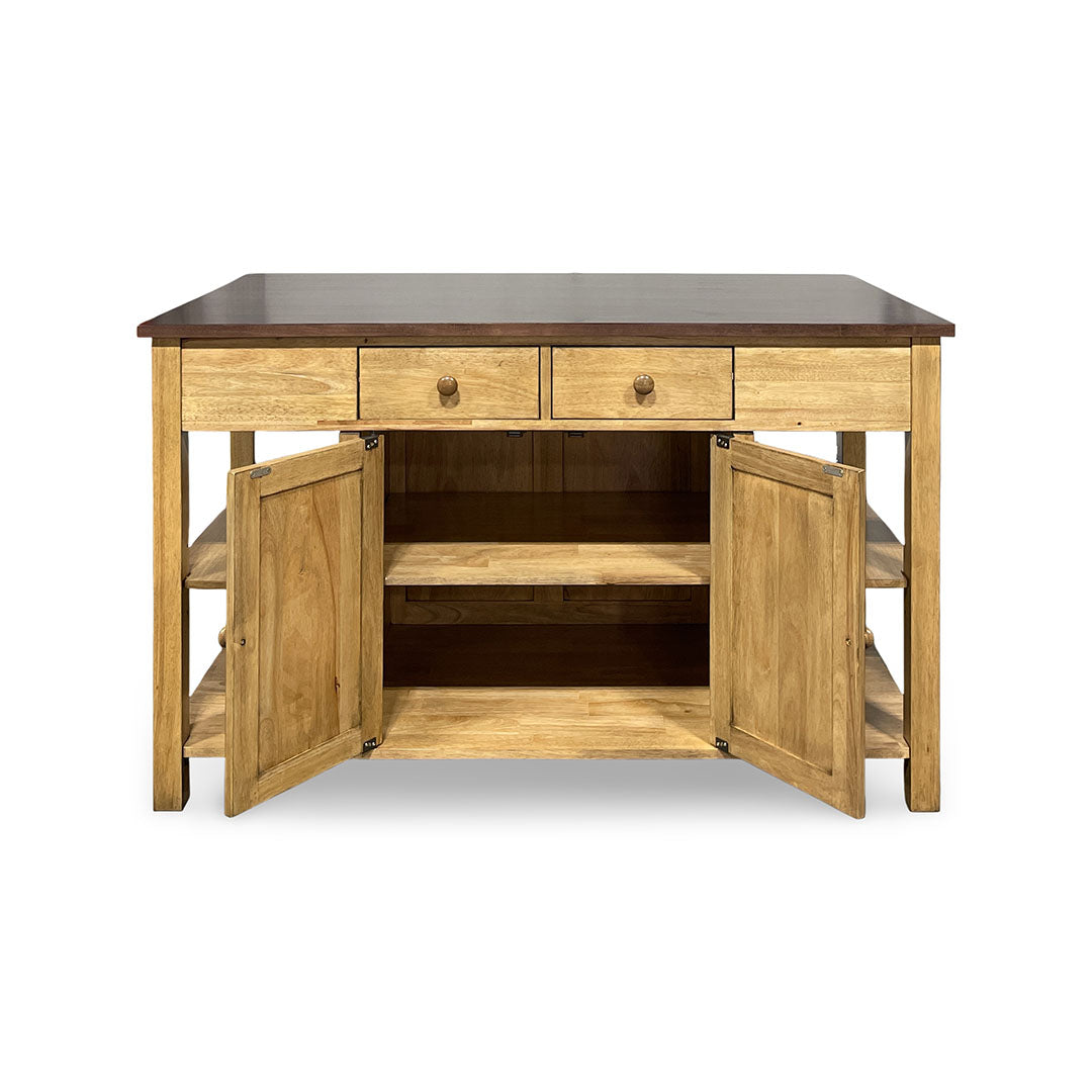 Amanda Breakfast Bar Counter Table (Seats 2-4) from John Thomas (Whitewood IND) in Brown Solid Wood - Additional view 4