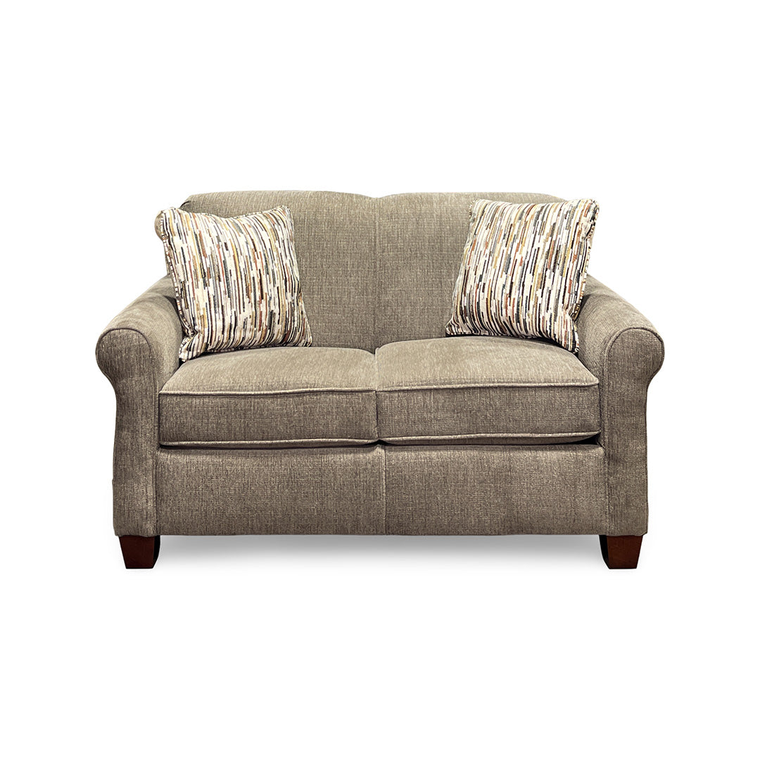 Brown Fabric Angie Innerspring Twin Sleeper Chair from England - Additional view 5