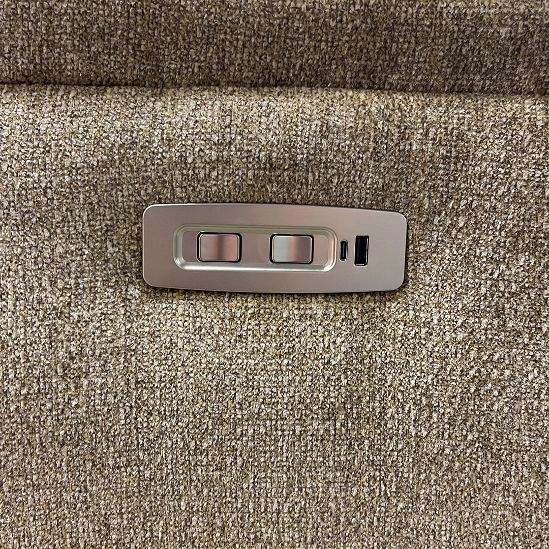 Axis Power Reclining Loveseat with Console