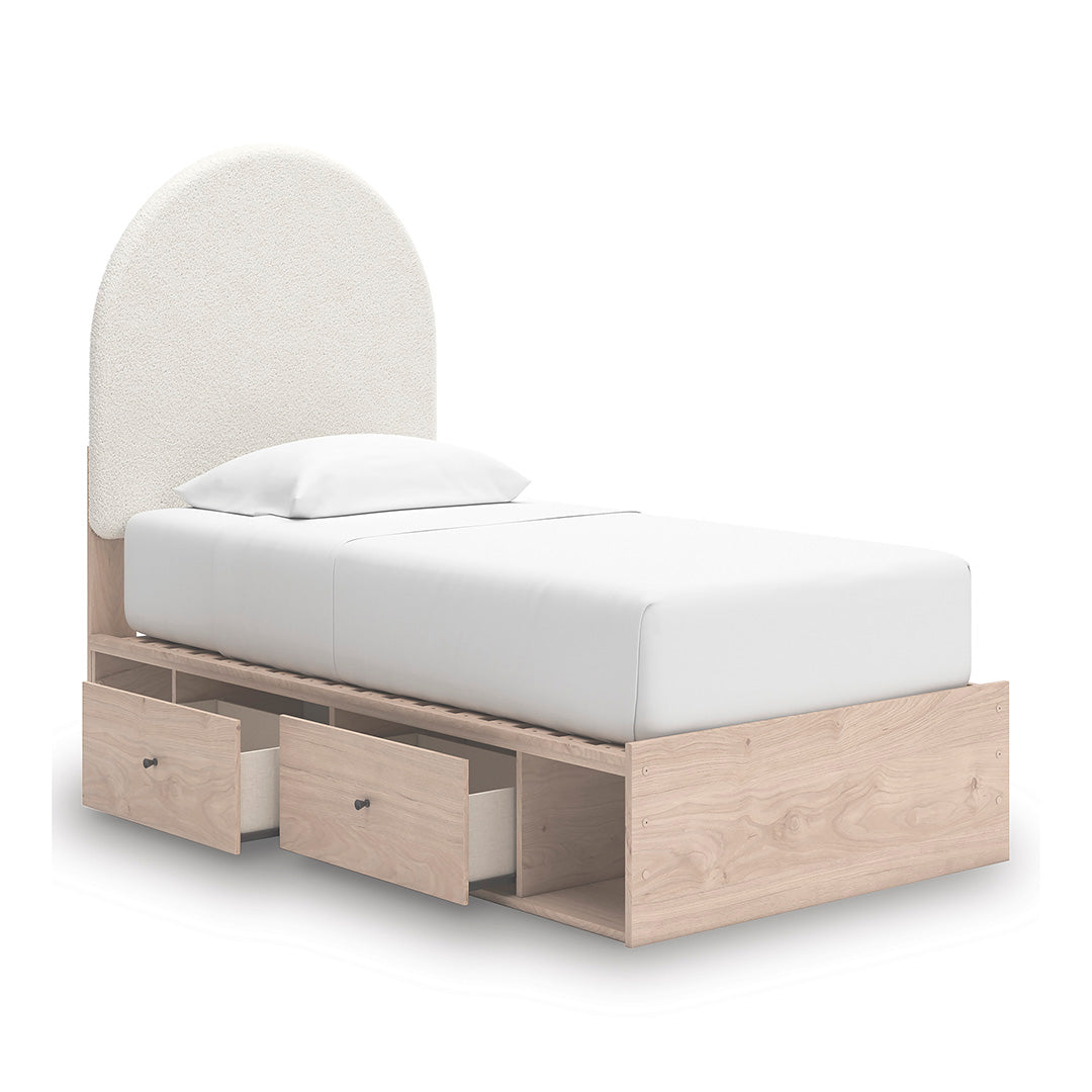 Cama con almacenamiento Arloster