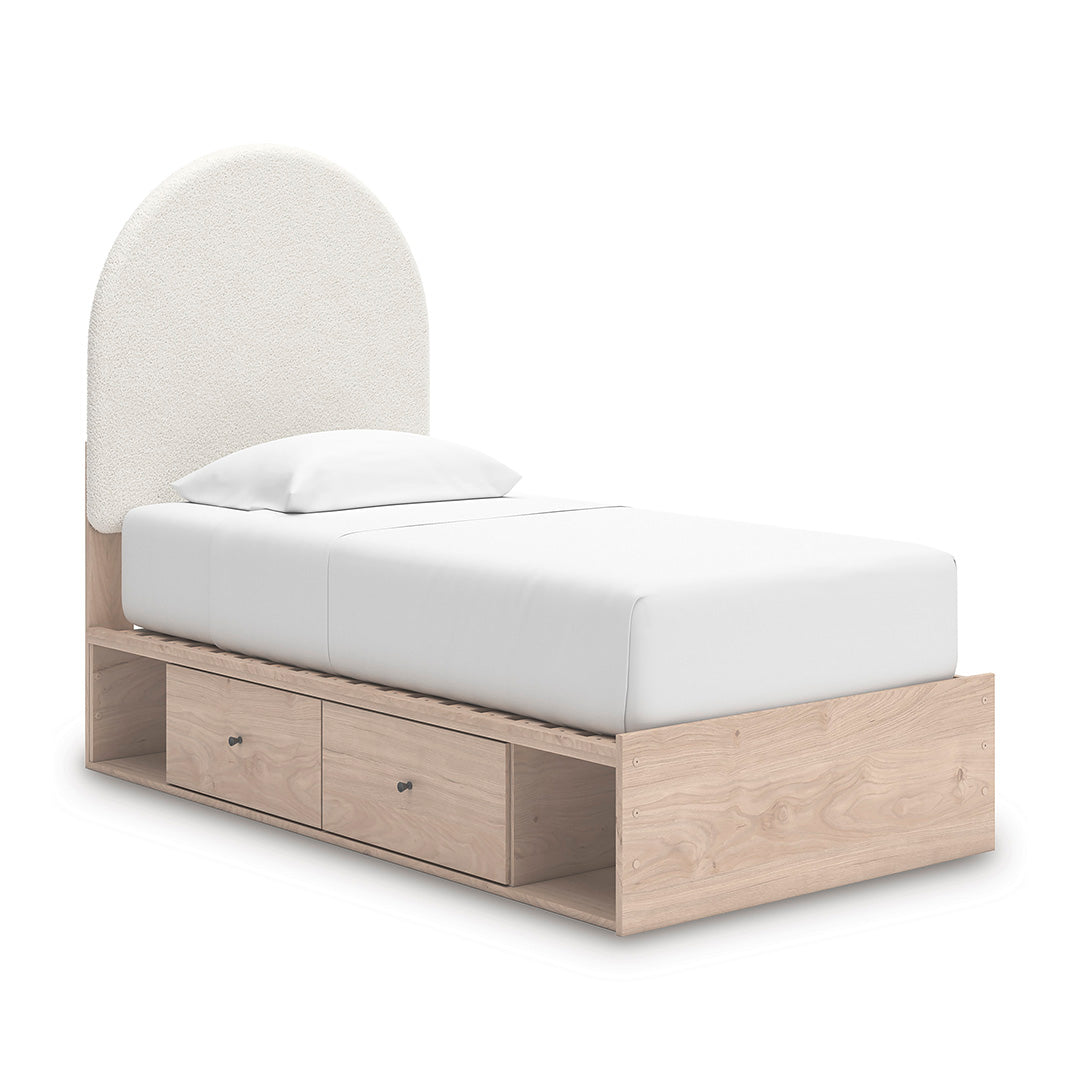Cama con almacenamiento Arloster