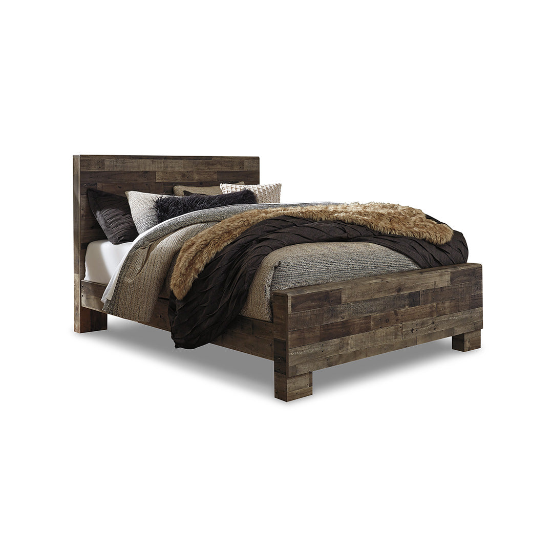 Cama con paneles Derekson