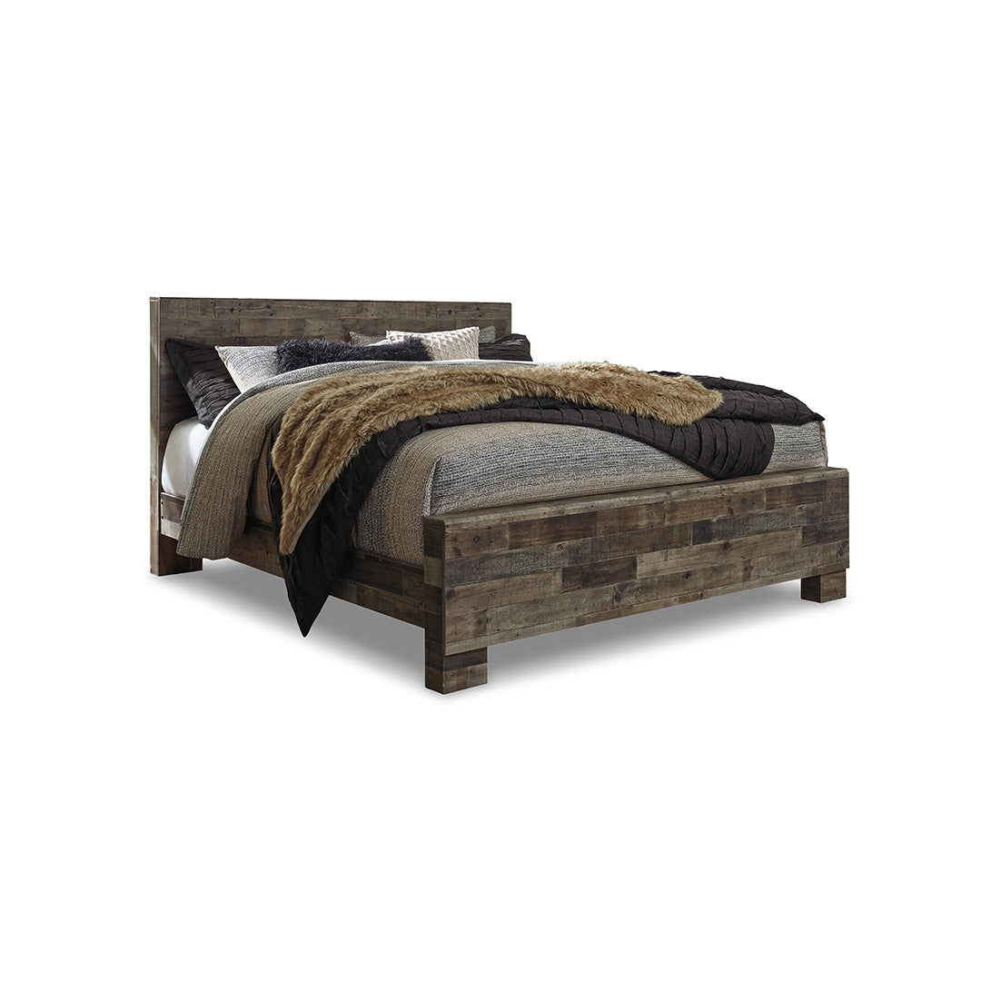 Cama con paneles Derekson