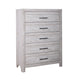 Cayne Chest in white from New Classic Home Furnishings Inc.