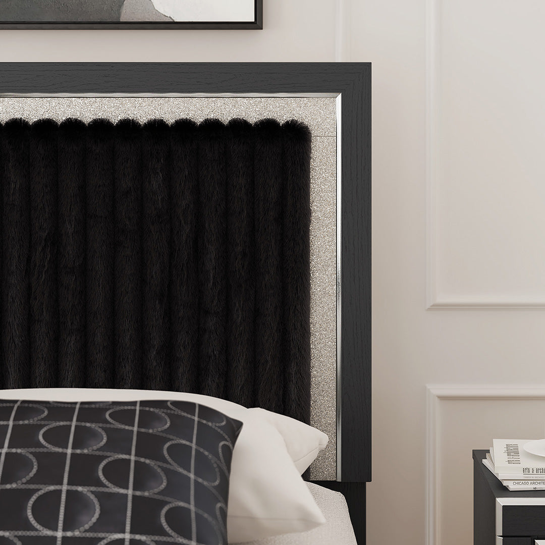 Zuraleus Upholstered Panel Bed