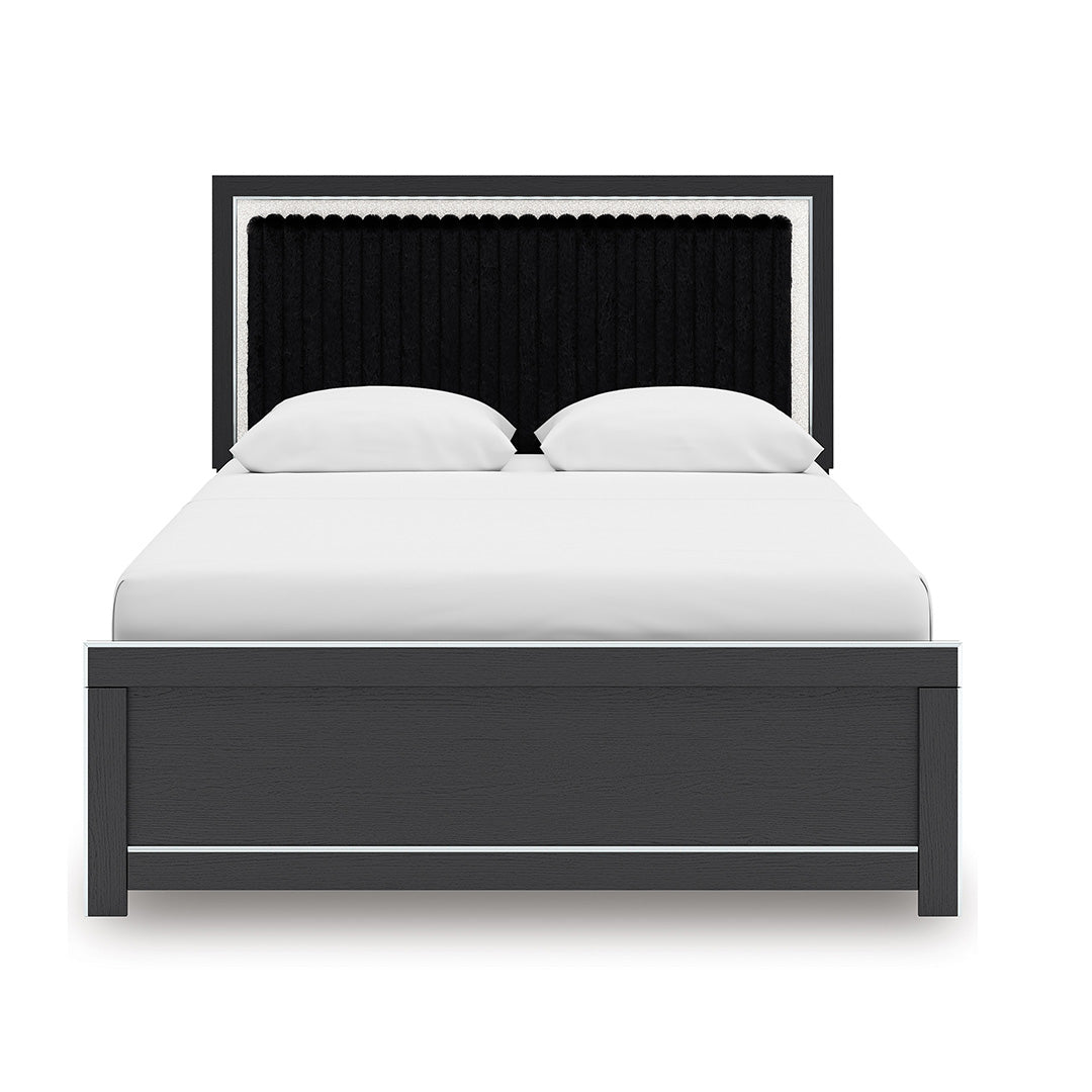 Zuraleus Upholstered Panel Bed