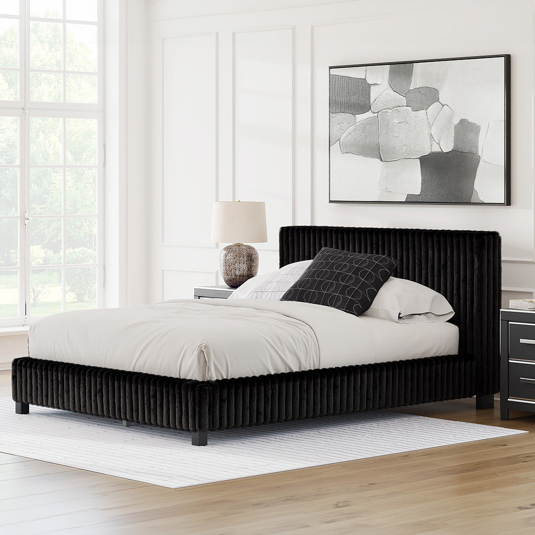 Zuraleus Upholstered Bed