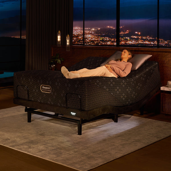 Beautyrest Black® Luxury Adjustable Base from Simmons Bedding in Queen - Angle view