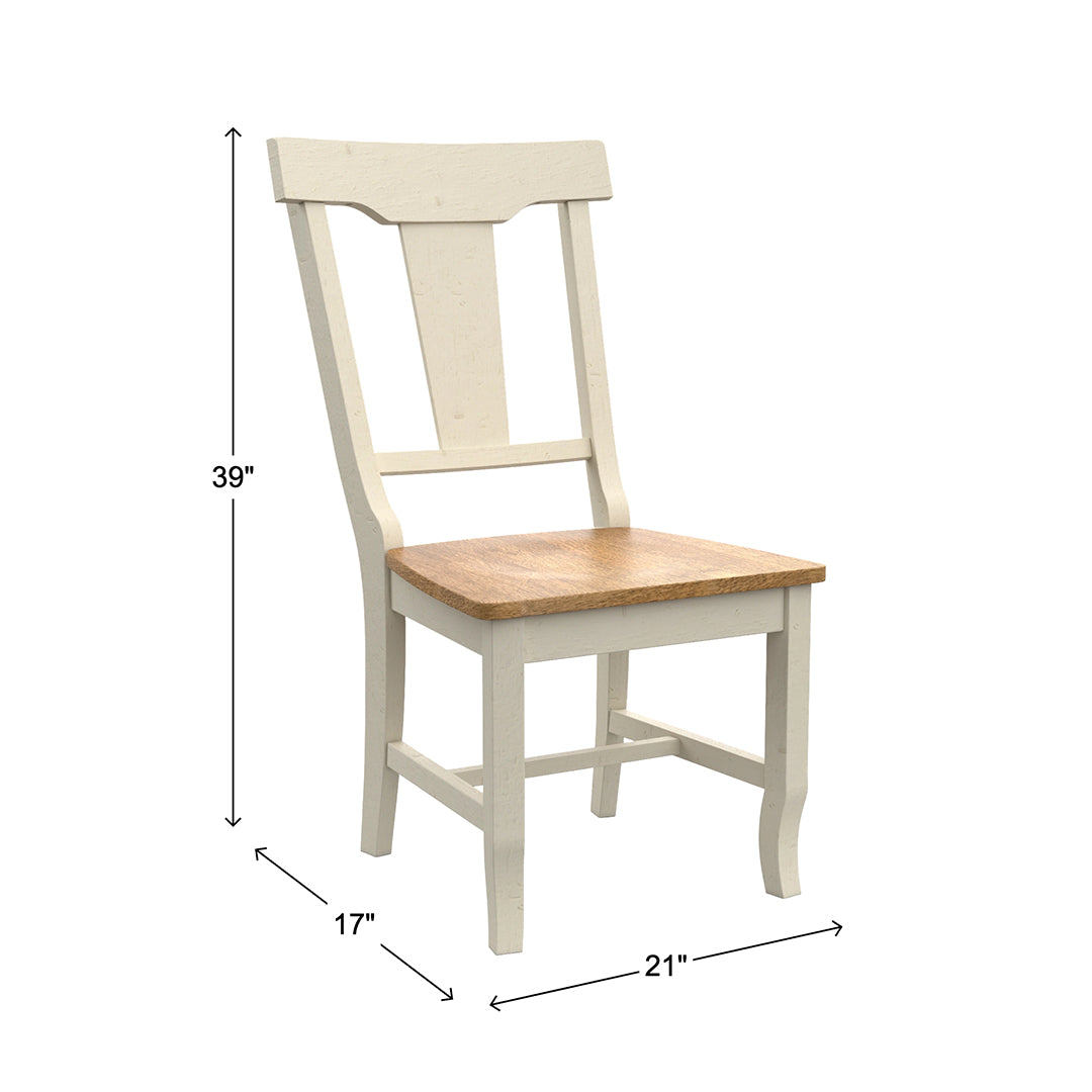 White Solid wood Banks Dining Set (5pc) from John Thomas (Whitewood IND) - Additional view 18