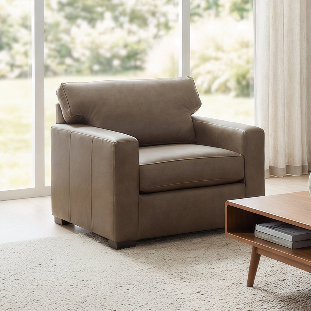 Baylor Leather Chair and a Half