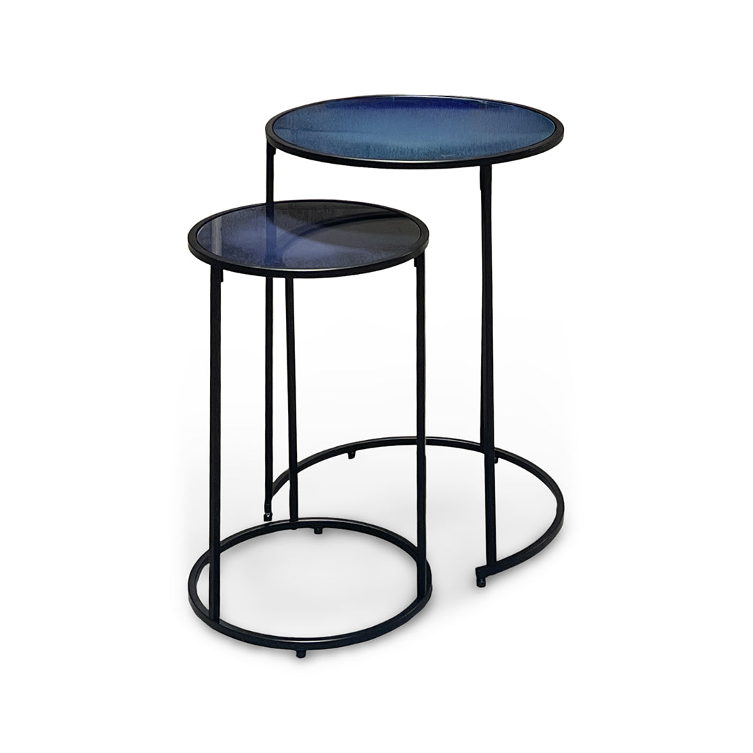 Blue Moon Nesting Tables