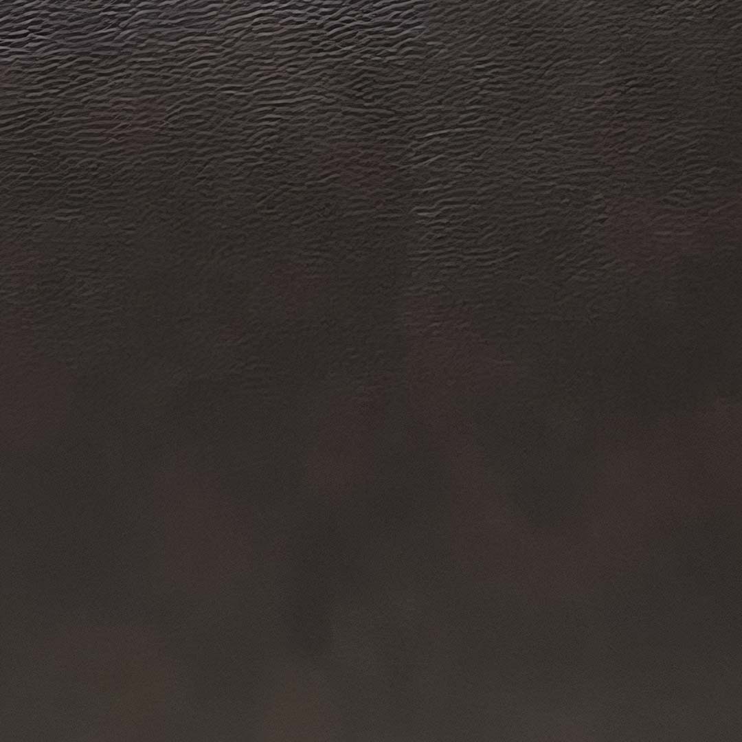Bodie Leather Oversized Ottoman from Michael Nicholas Designs in Brown, Made in USA - Leather detail