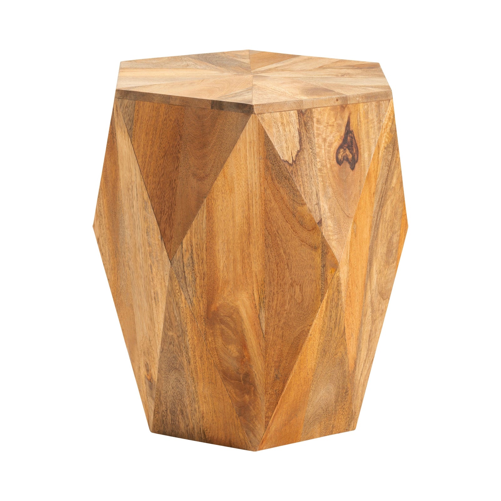 Mesa auxiliar hexagonal Pleasant Hill