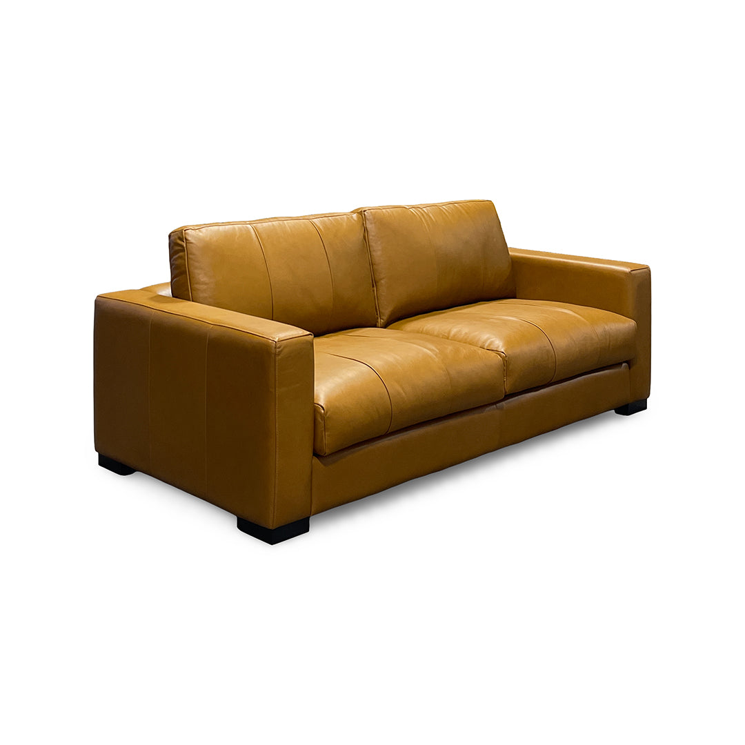 Brown Canyon Leather Sofa and Loveseat from GTR Leather - Leather detail
