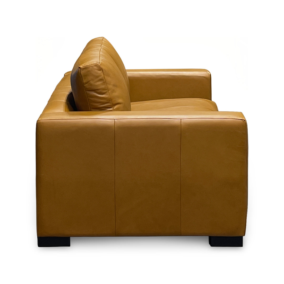 Brown Canyon Leather Sofa and Loveseat from GTR Leather - Leather detail