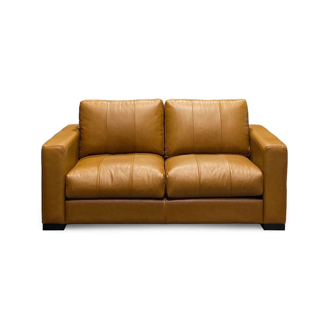 Brown Canyon Leather Sofa and Loveseat from GTR Leather - Leather detail