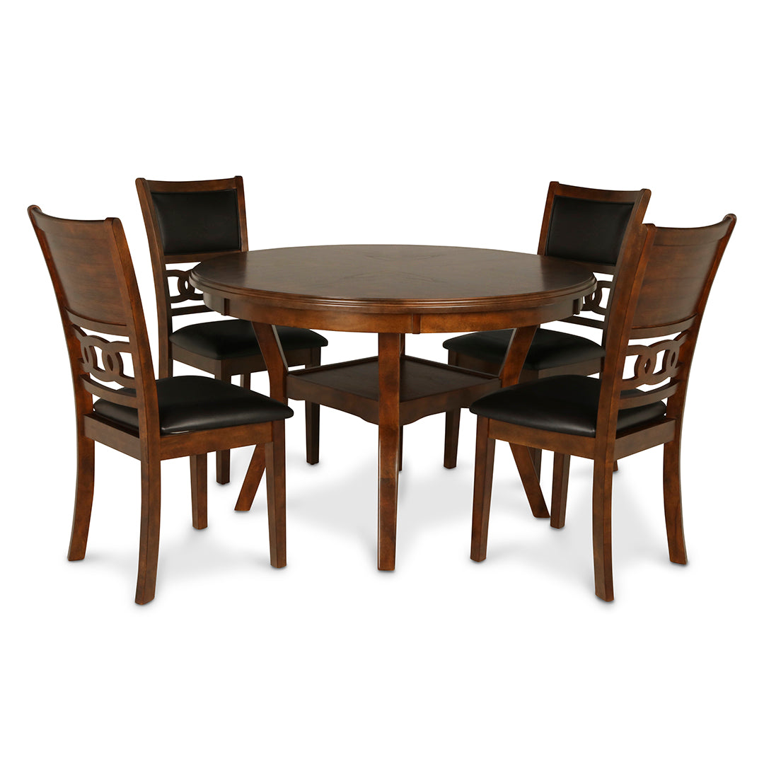 Juego de comedor redondo Gia (5 piezas)