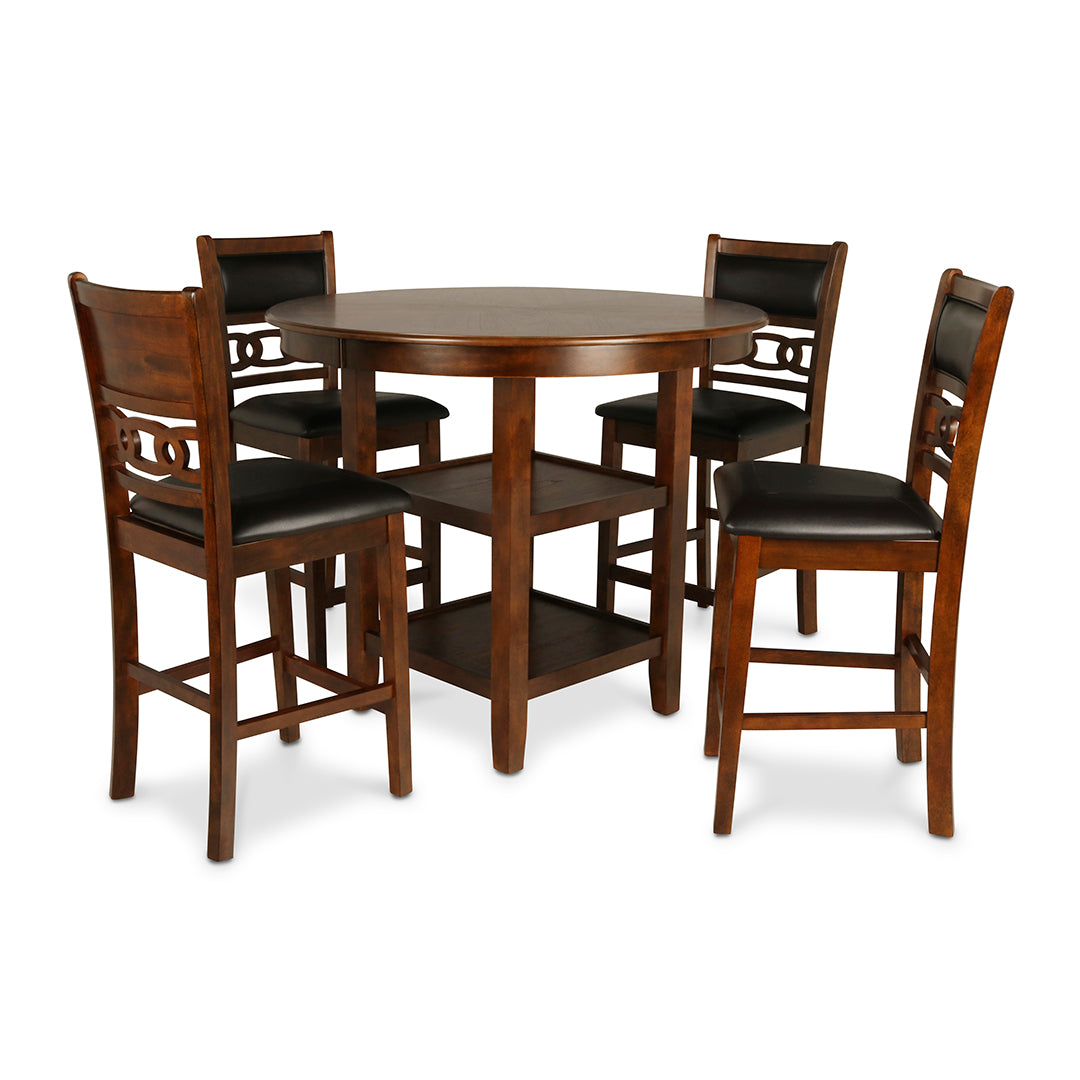 Juego de comedor de pub redondo Gia