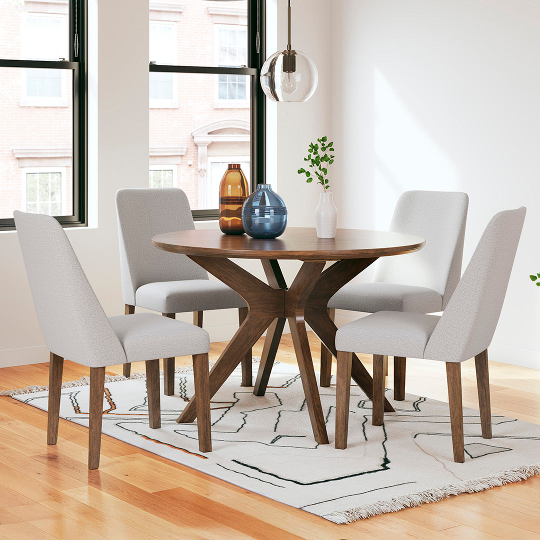 Silla de comedor Lyncott - Gris