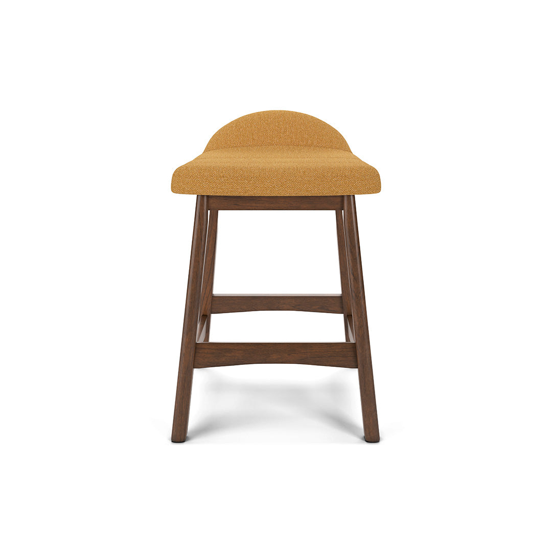 Lyncott Counter Height Bar Stool - Mustard