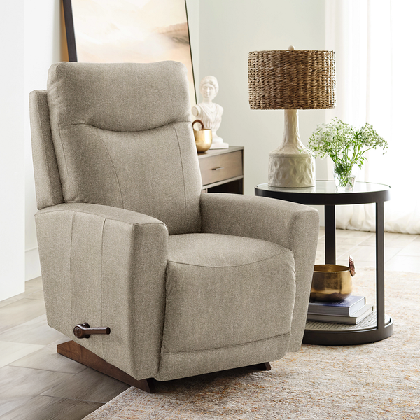 Kodie Rocker Recliner from La-Z-Boy Incorporated in Performance Fabric, Made in USA - Alternate angle