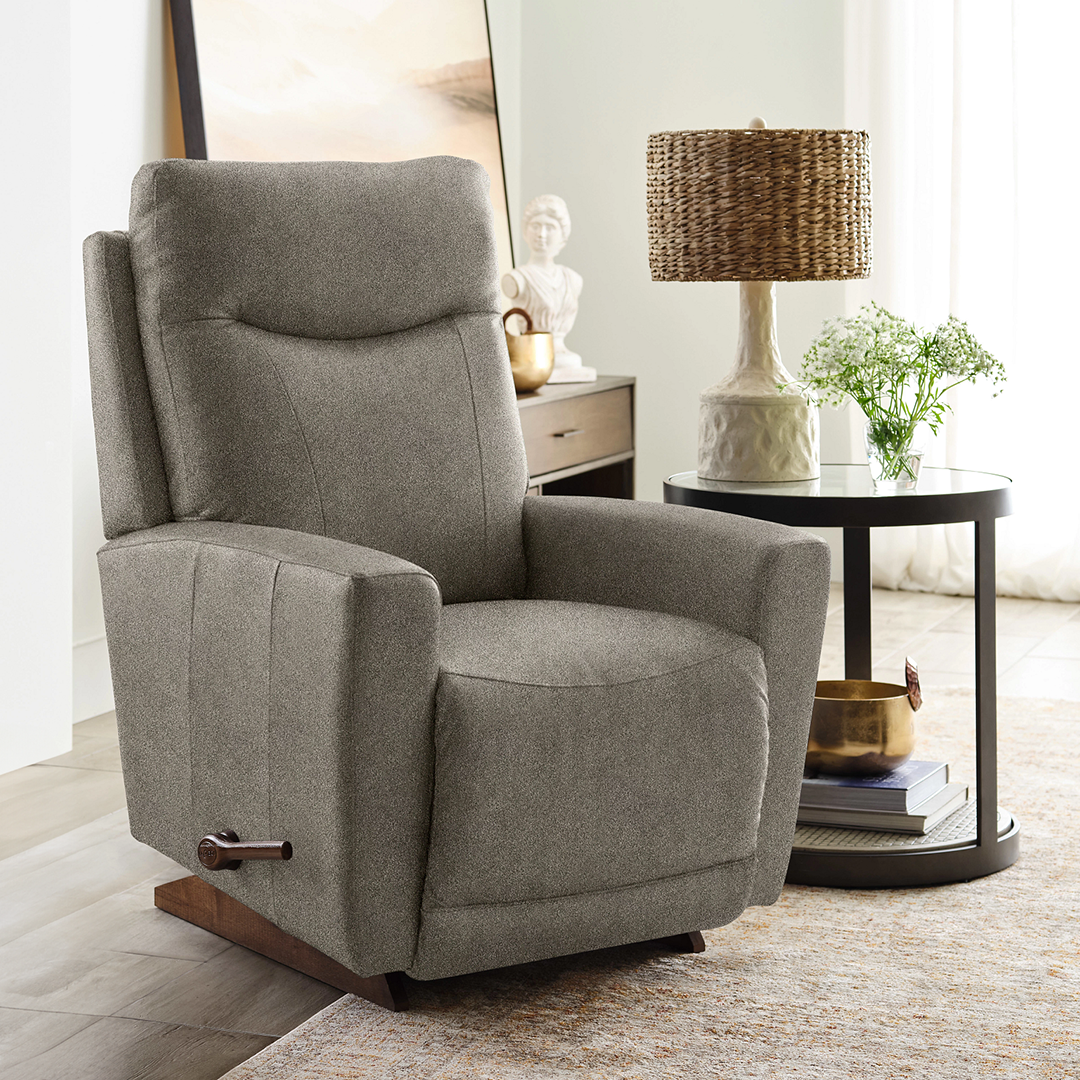 Kodie Rocker Recliner from La-Z-Boy Incorporated in Performance Fabric with Manual Recline, Made in USA - Additional view 7