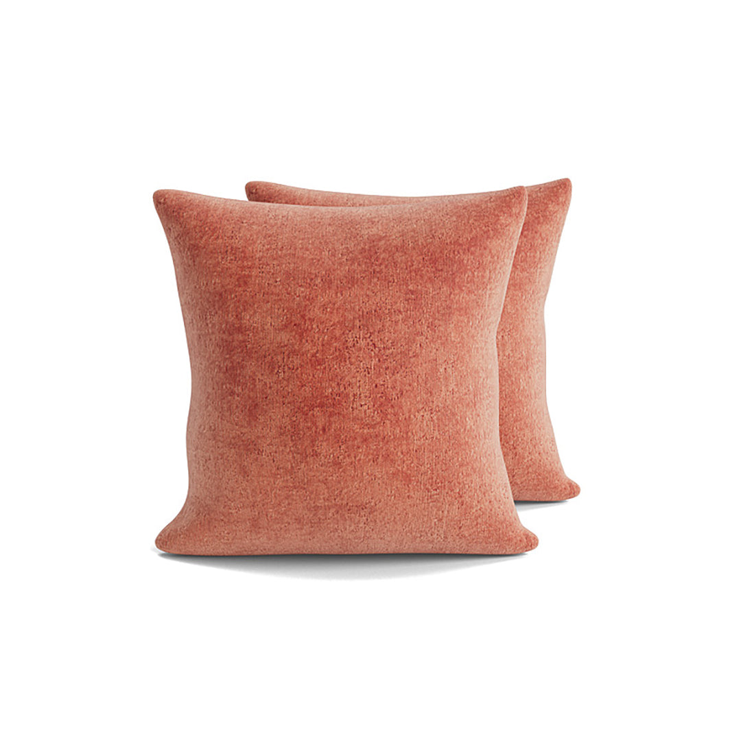 Joybird mauve pink accent throw pillows