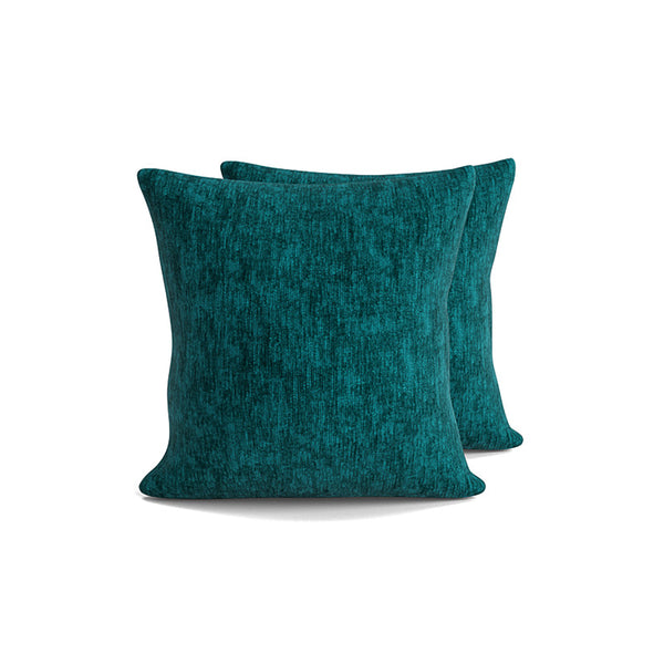 Joybird teal accent throw pillows