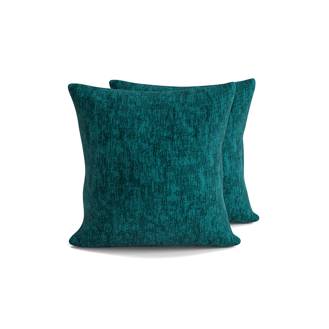 Joybird teal accent throw pillows