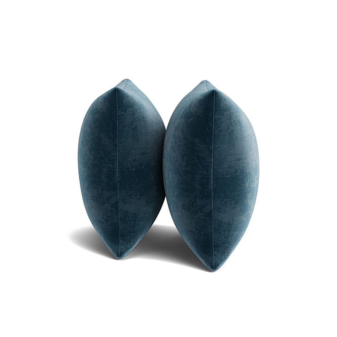 Blue Biscay Bay Accent Pillows (Set of 2) from Joybird - Detail view