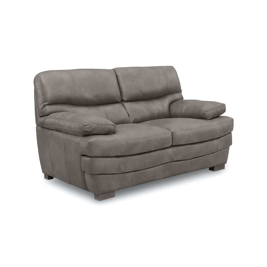 Denver Leather Loveseat