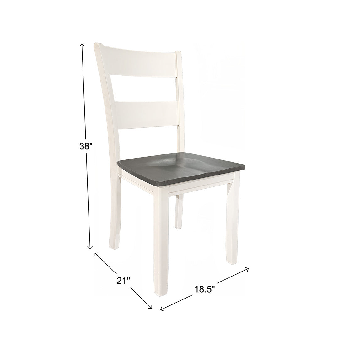 Drake Dining Chair from Worldwide Designs in White - White finish