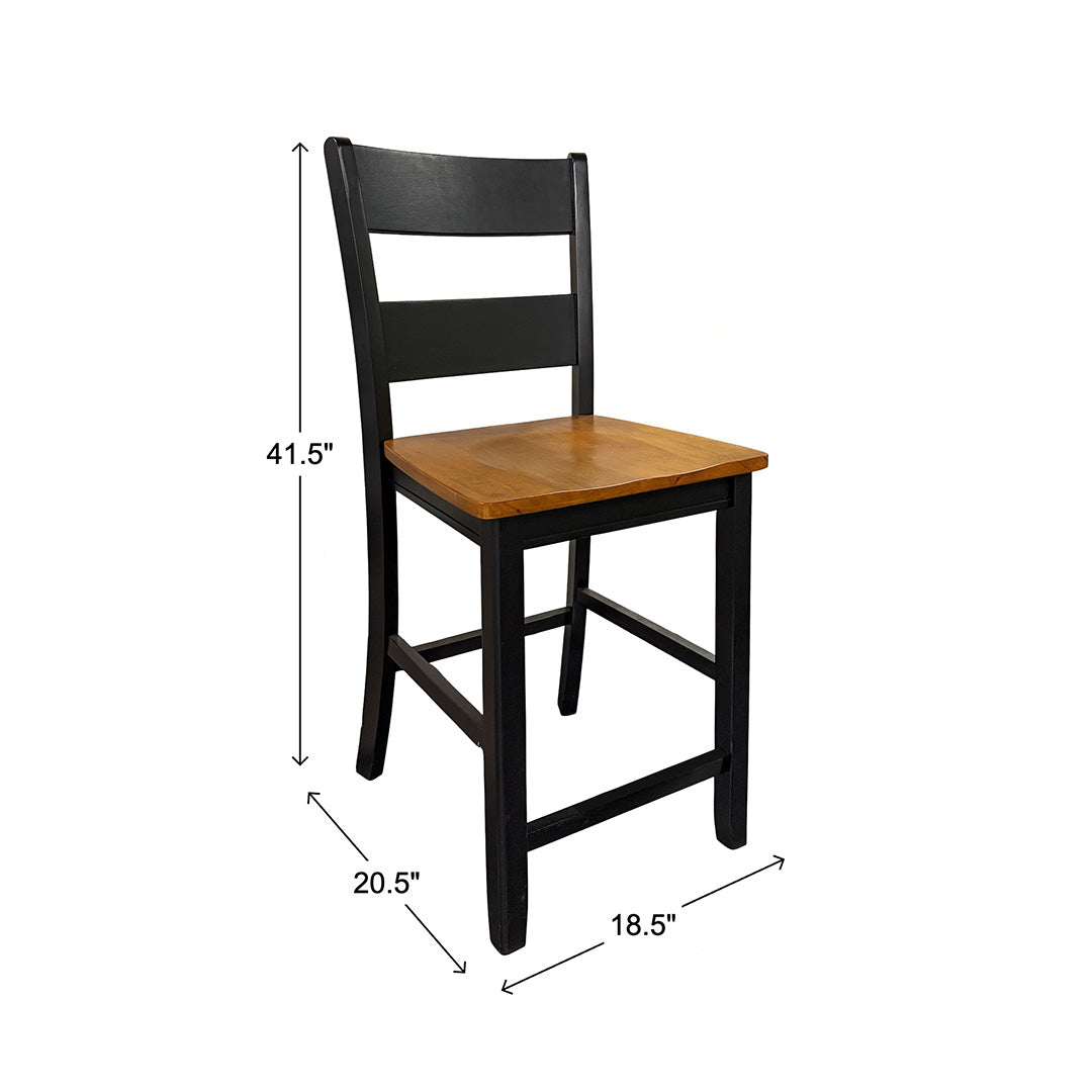 Silla de comedor Drake from Worldwide Designs - Black finish