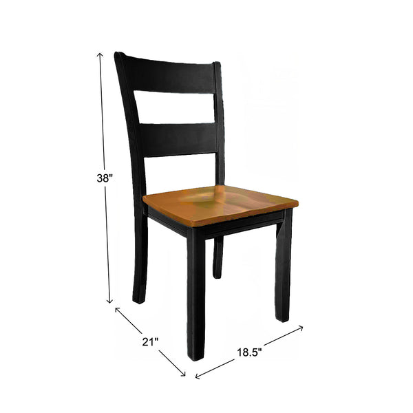 Silla de comedor Drake from Worldwide Designs - Black finish