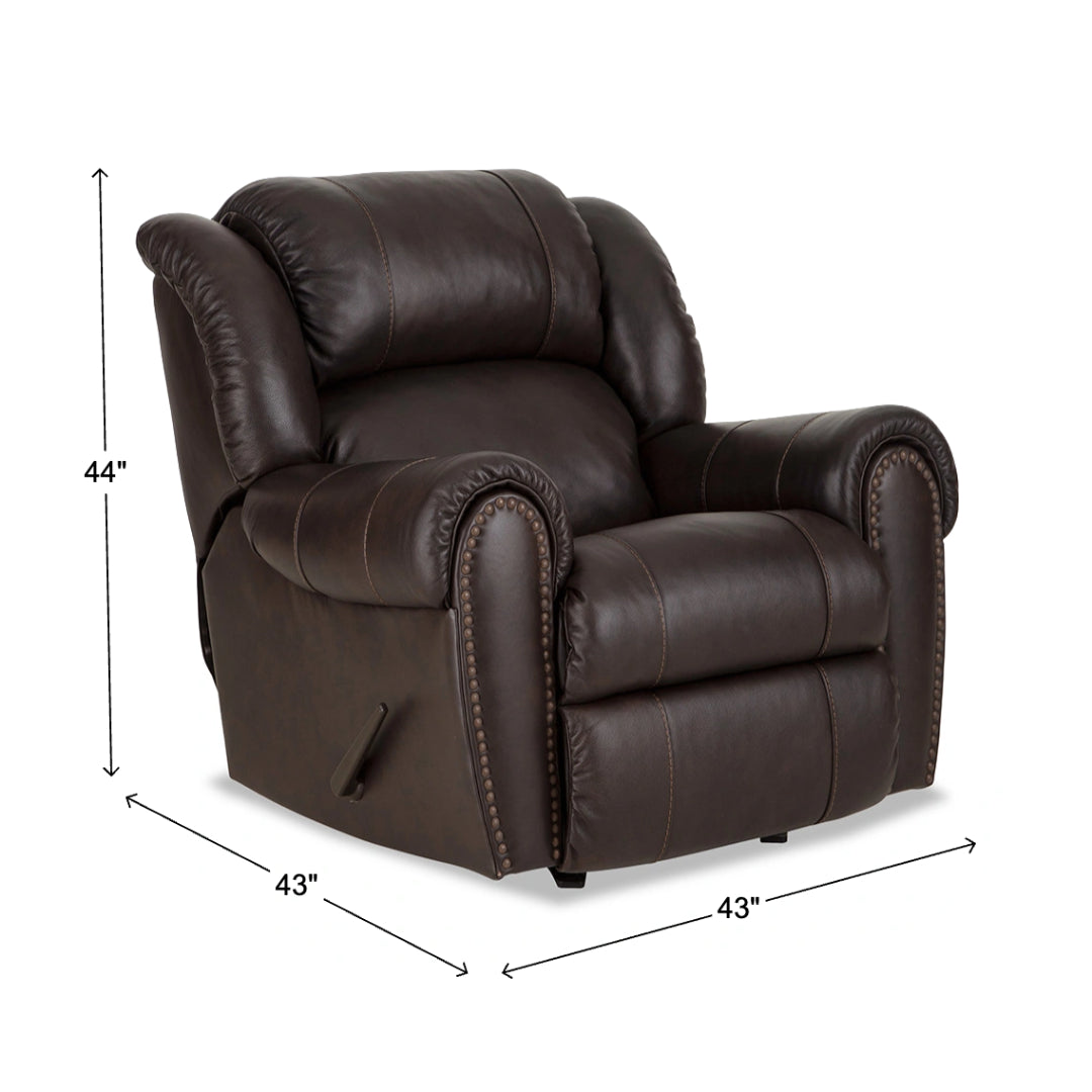Franklin Leather Rocker Recliner