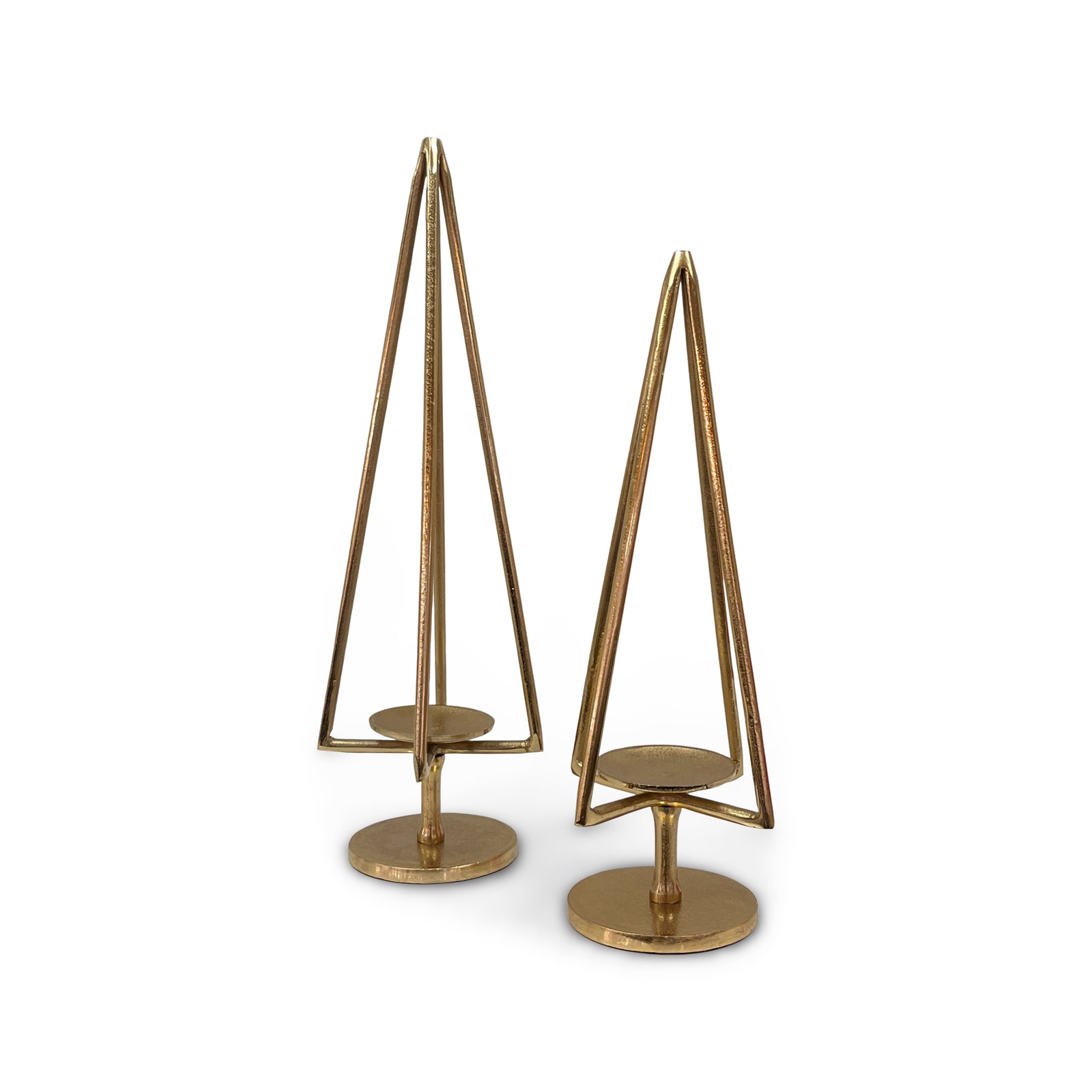 Gold Tree Candle Holder