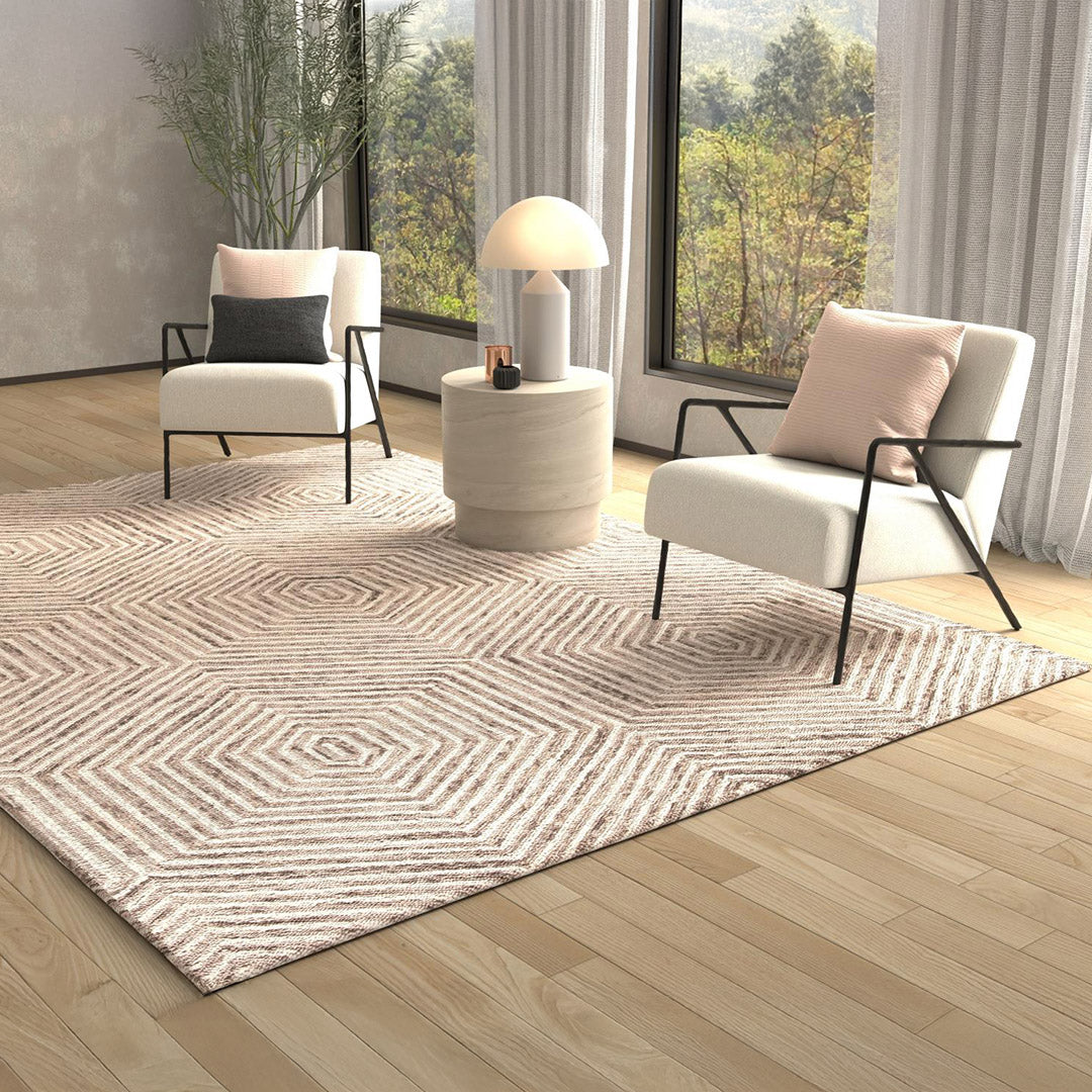 Gramercy Ivory Honeycomb