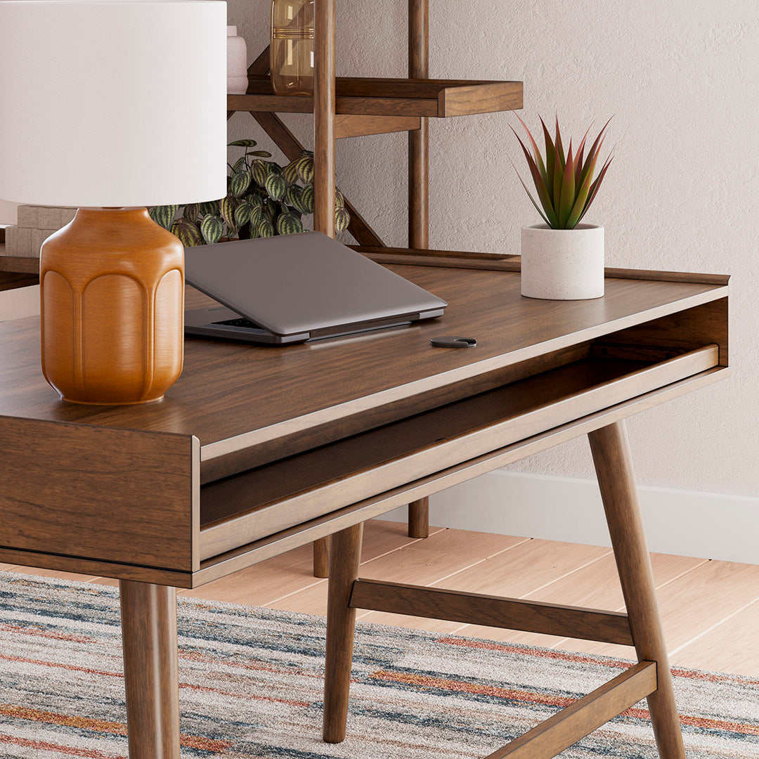Lyncott Desk with Chair from Signature Design by Ashley - Closeup detail