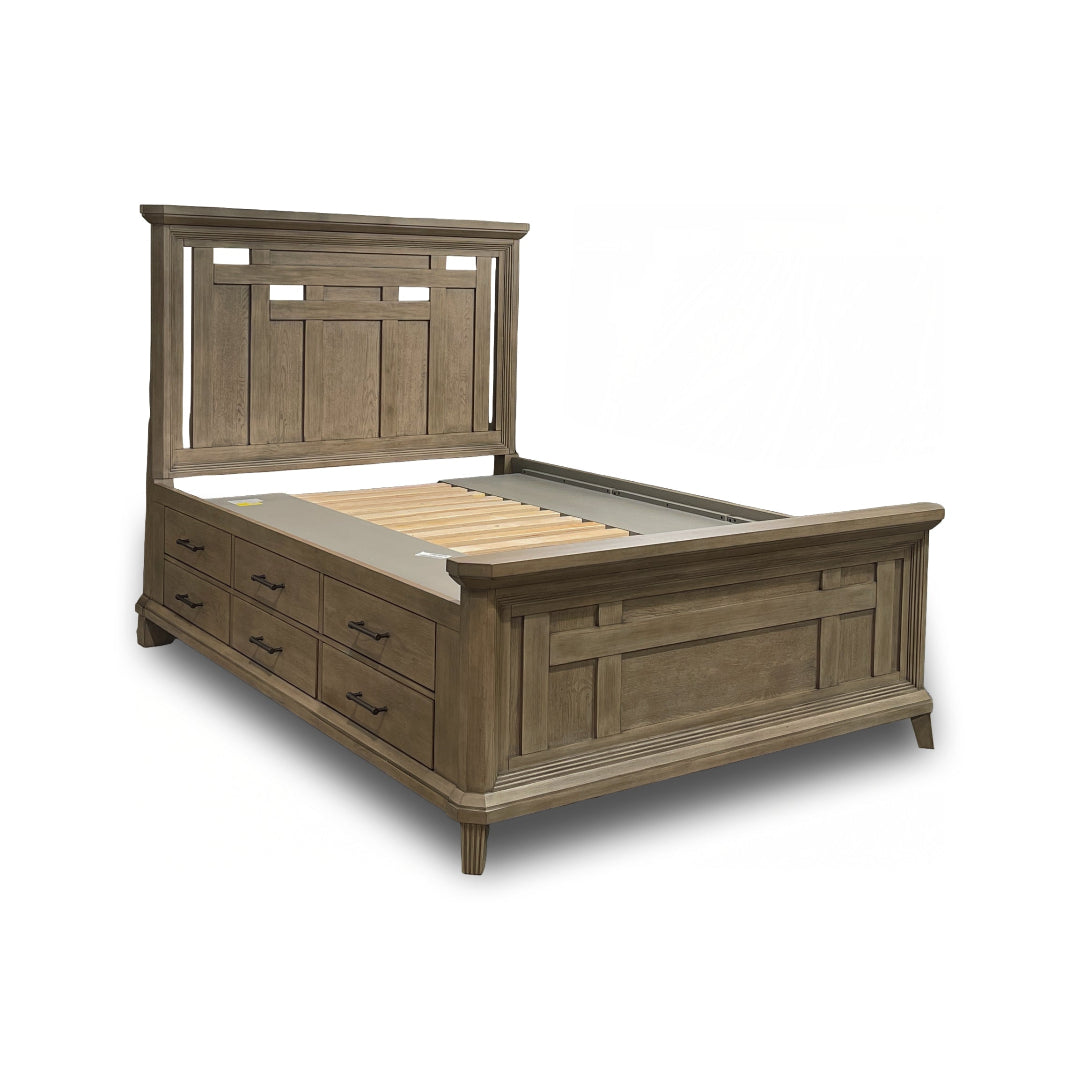Cama con almacenamiento Haven