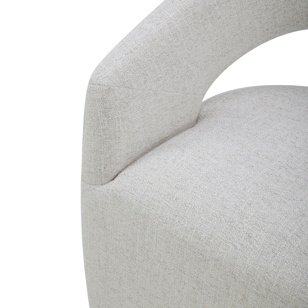 Silla de comedor tapizada Nathan