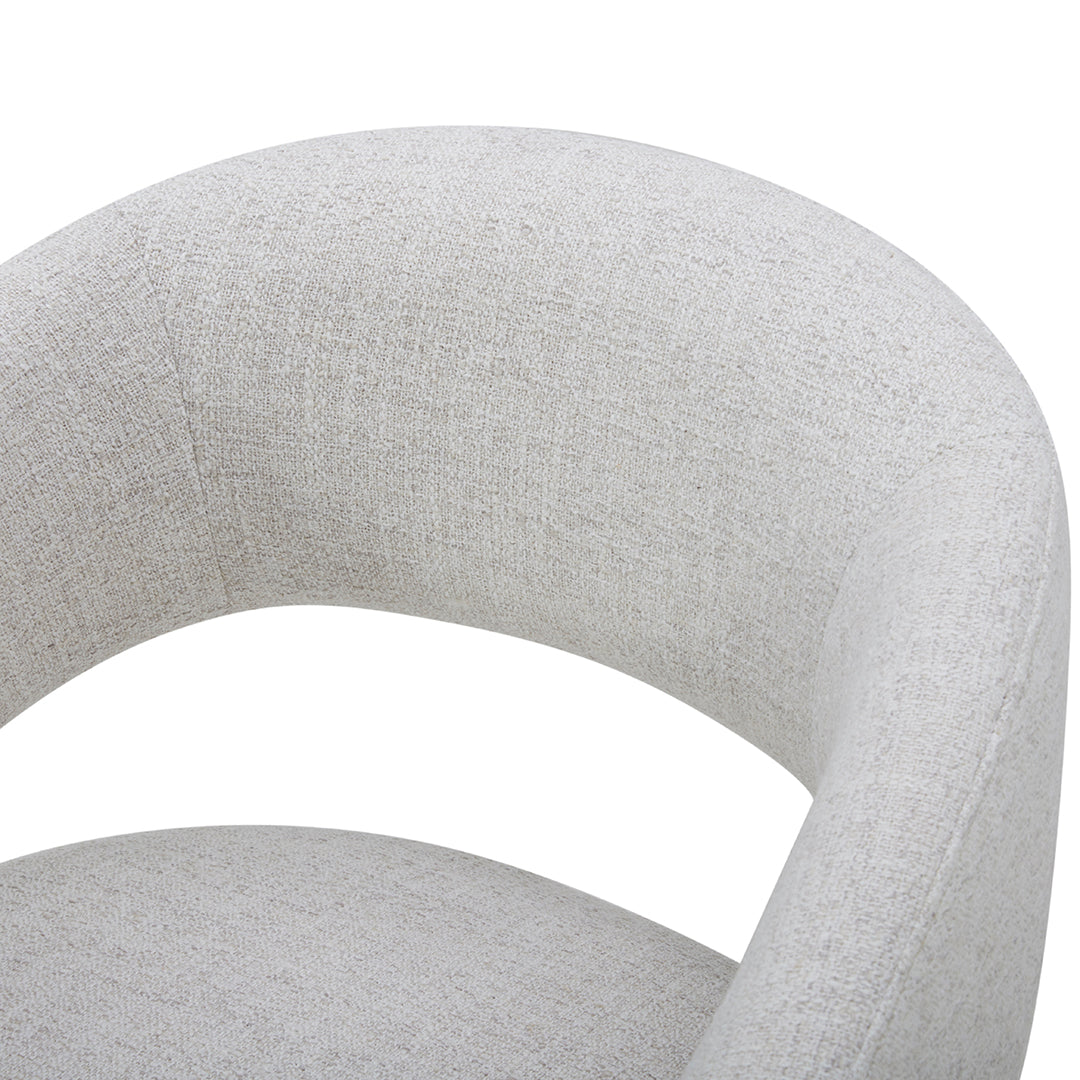 Silla de comedor tapizada Nathan