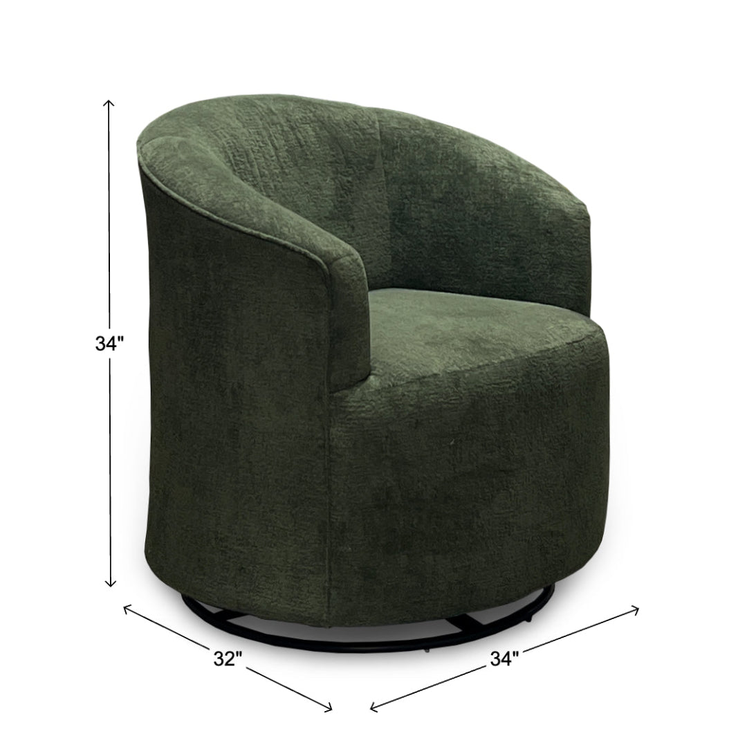 Kahlari Barrel Swivel Chair