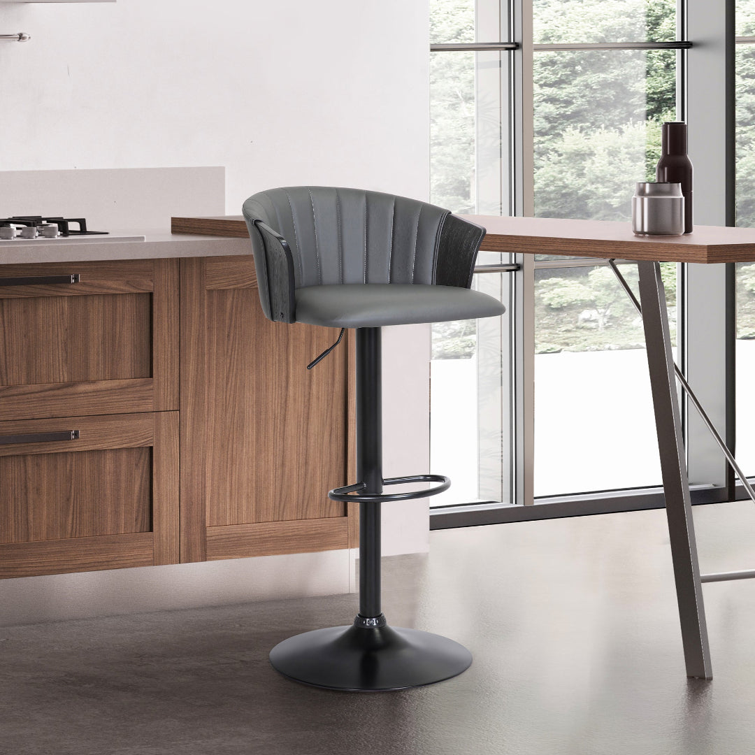 Taburete de bar ajustable Lydia