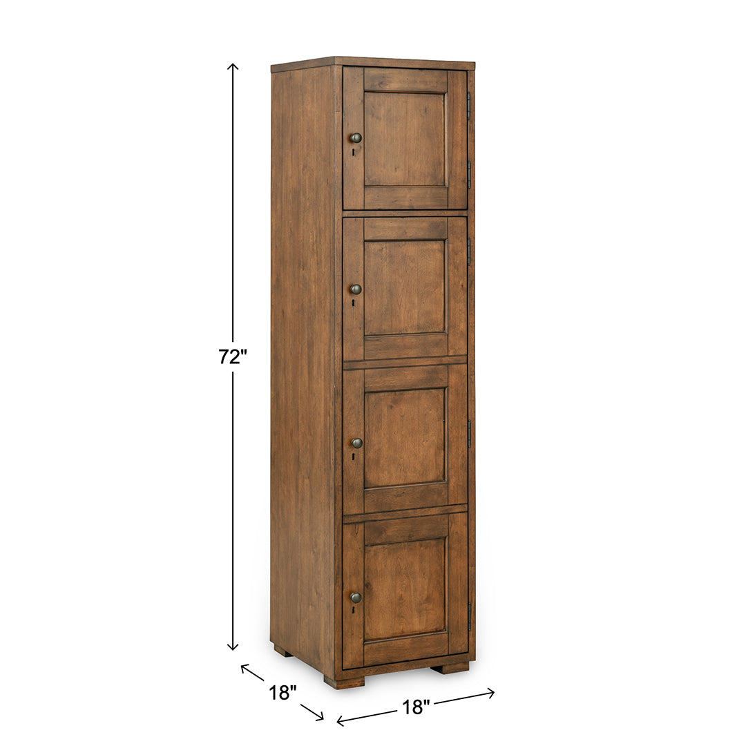 Lake House Locker from Legacy Classic Furniture in Veneer - Brown finish