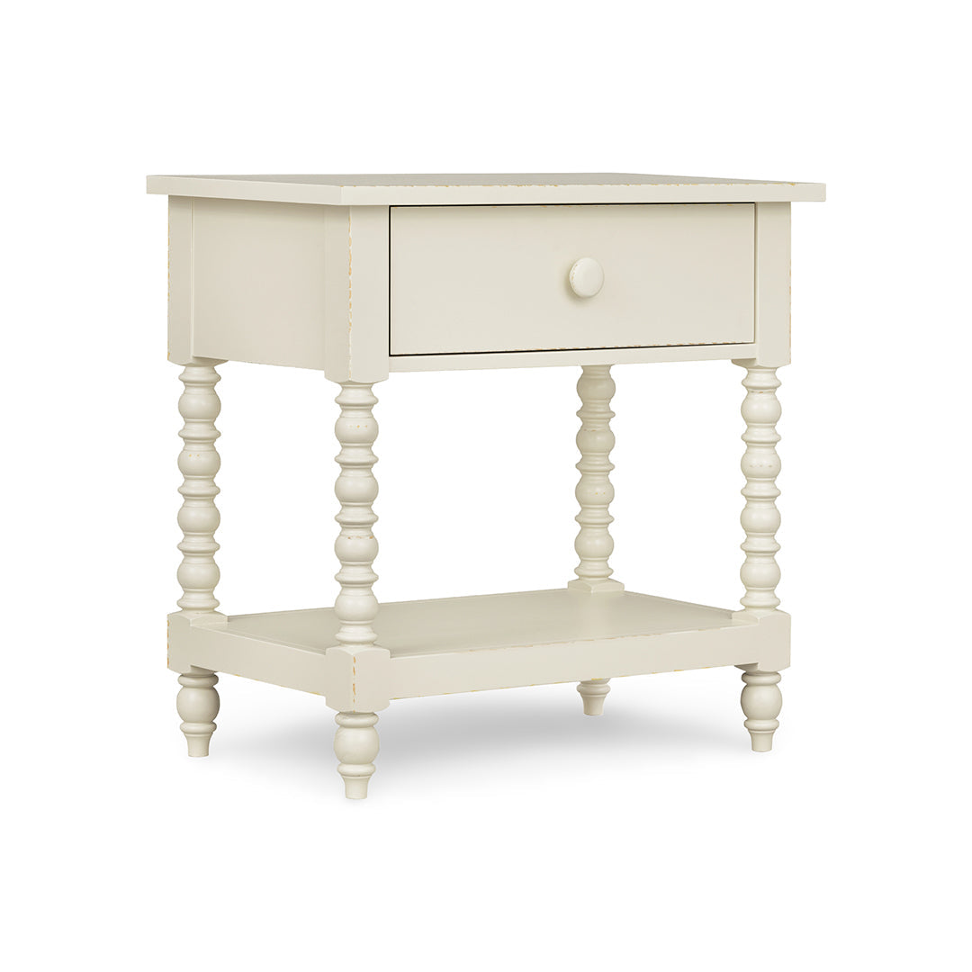 Lake House Nightstand from Legacy Classic Furniture in Veneer - White finish