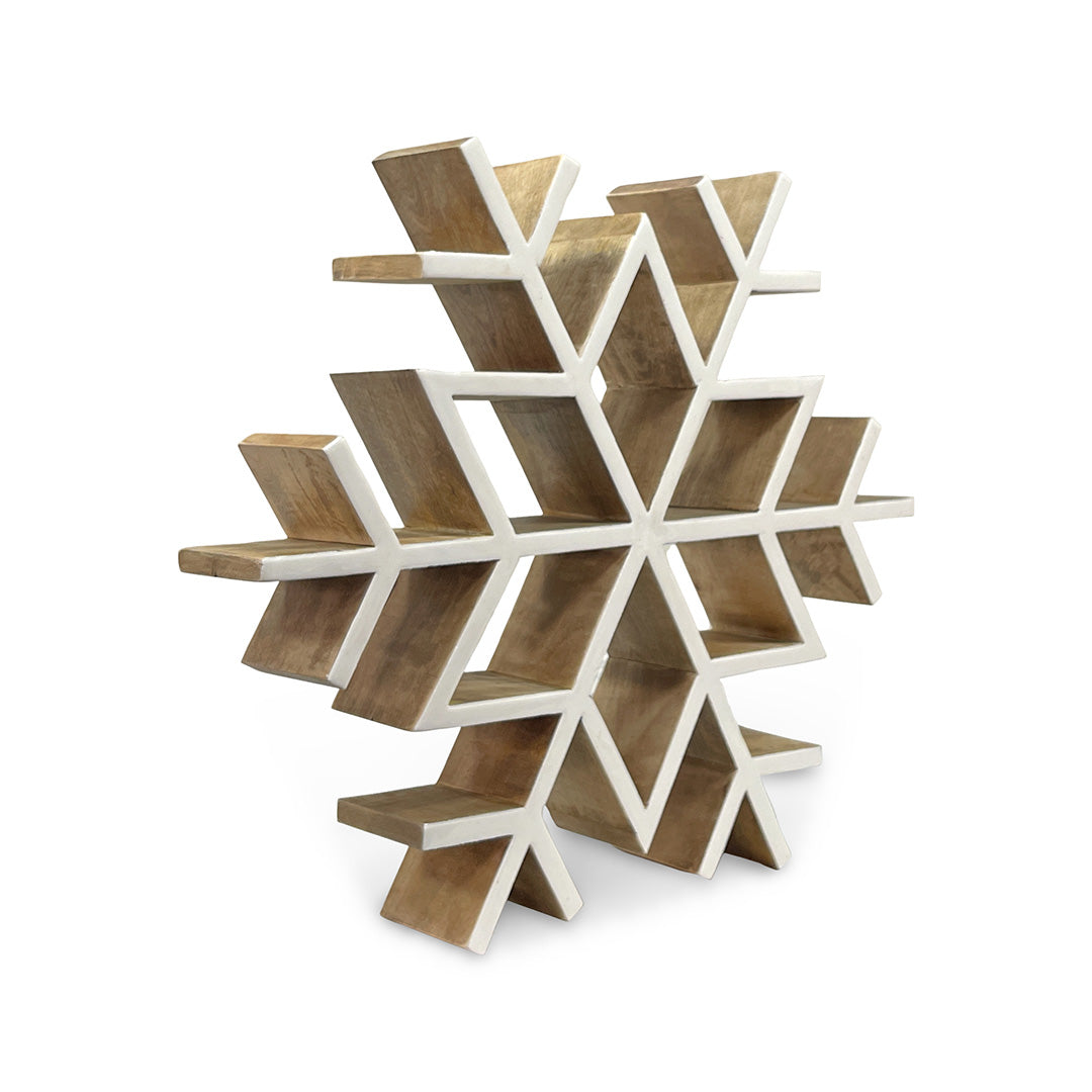 Large Wooden Snowflake