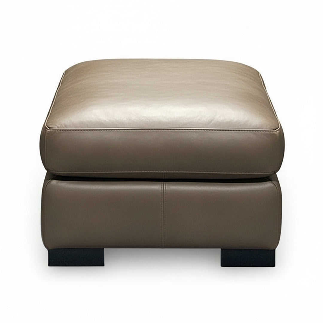 Layla Leather Ottoman