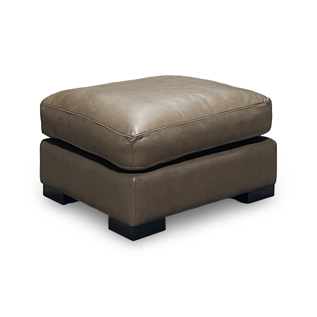 Layla Leather Ottoman