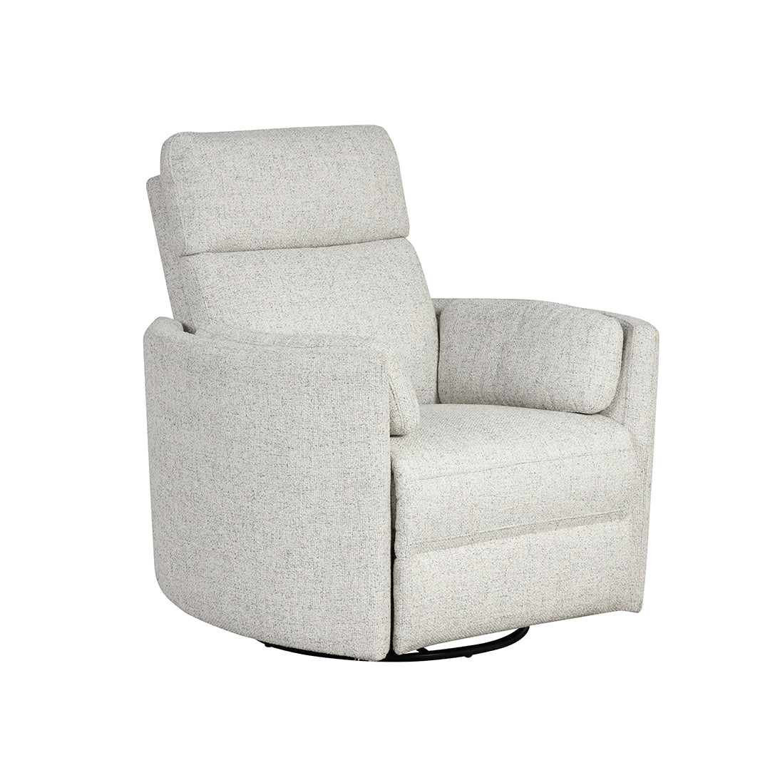 Arc power glider recliner by Parker House in quartz beige fabric
