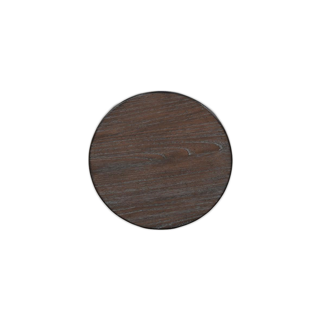 Malibu Drink Table from Sunny Designs, Inc. in Brown Veneer - Detail view
